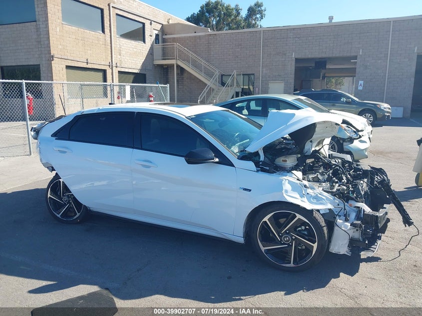 VIN KMHLR4AF4PU414345 2023 HYUNDAI ELANTRA N LINE