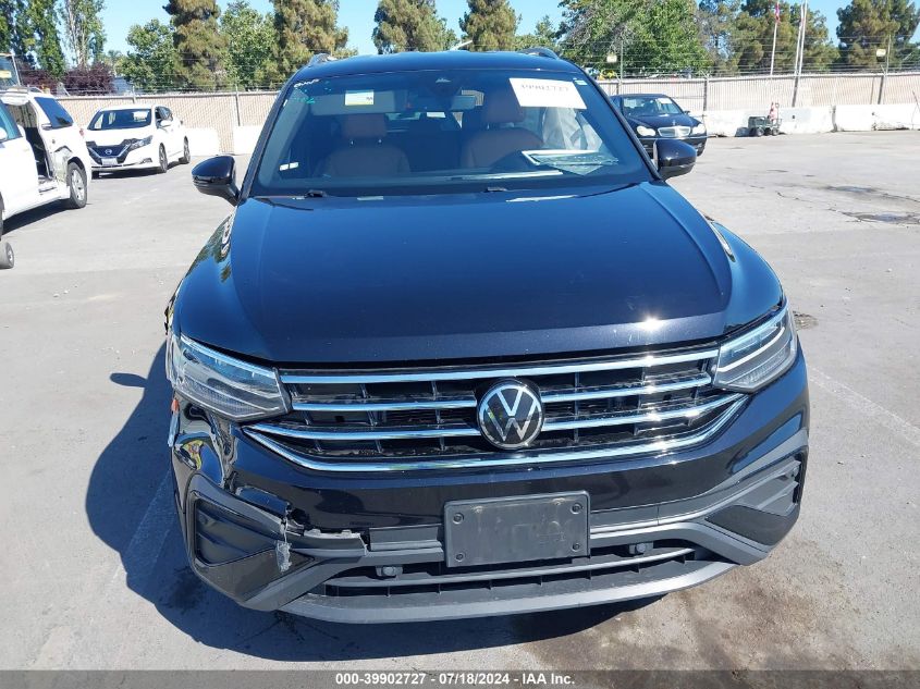 2022 Volkswagen Tiguan 2.0T Se VIN: 3VV2B7AX4NM077371 Lot: 39902727