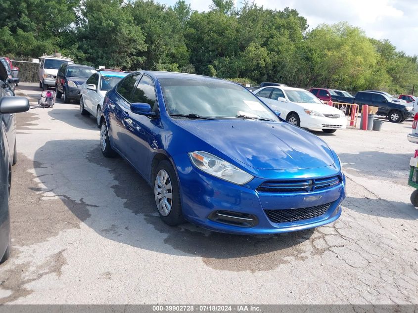 2014 Dodge Dart Se VIN: 1C3CDFAAXED803849 Lot: 39902728