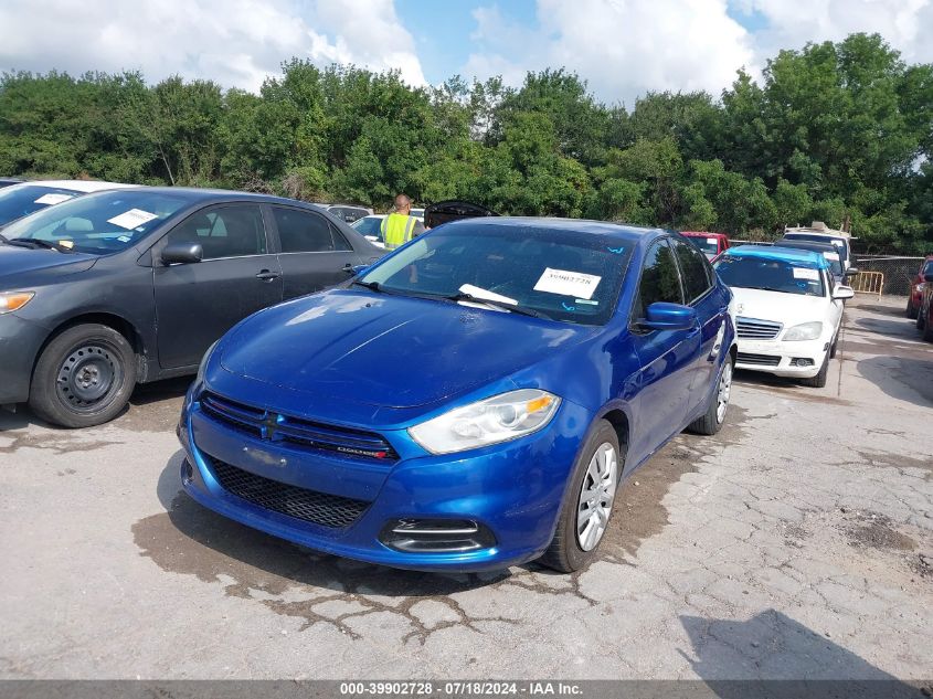 2014 Dodge Dart Se VIN: 1C3CDFAAXED803849 Lot: 39902728