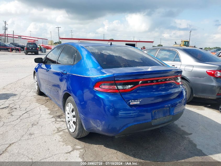 2014 Dodge Dart Se VIN: 1C3CDFAAXED803849 Lot: 39902728