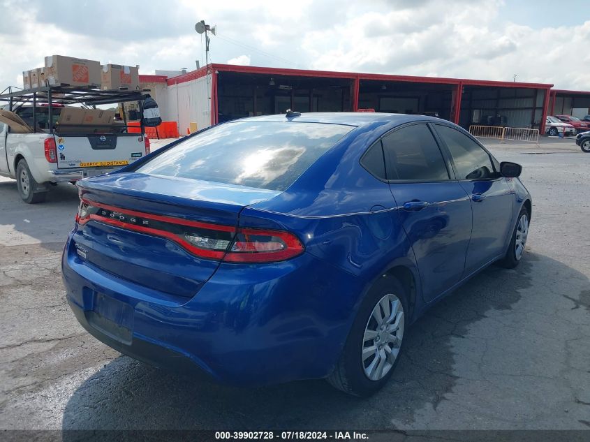 2014 Dodge Dart Se VIN: 1C3CDFAAXED803849 Lot: 39902728