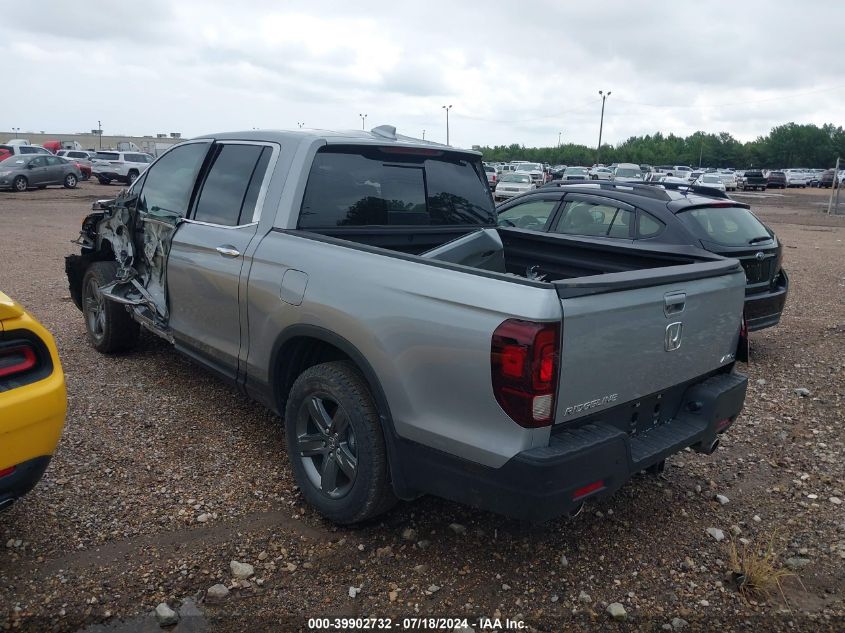 2023 Honda Ridgeline Rtl-E VIN: 5FPYK3F72PB054700 Lot: 39902732