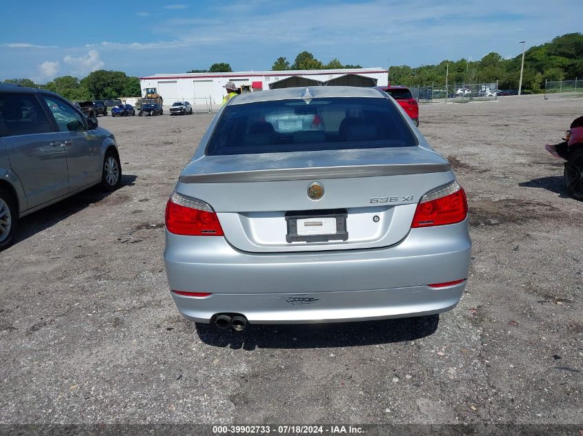 2008 BMW 535 Xi VIN: WBANV93598CW56434 Lot: 39902733