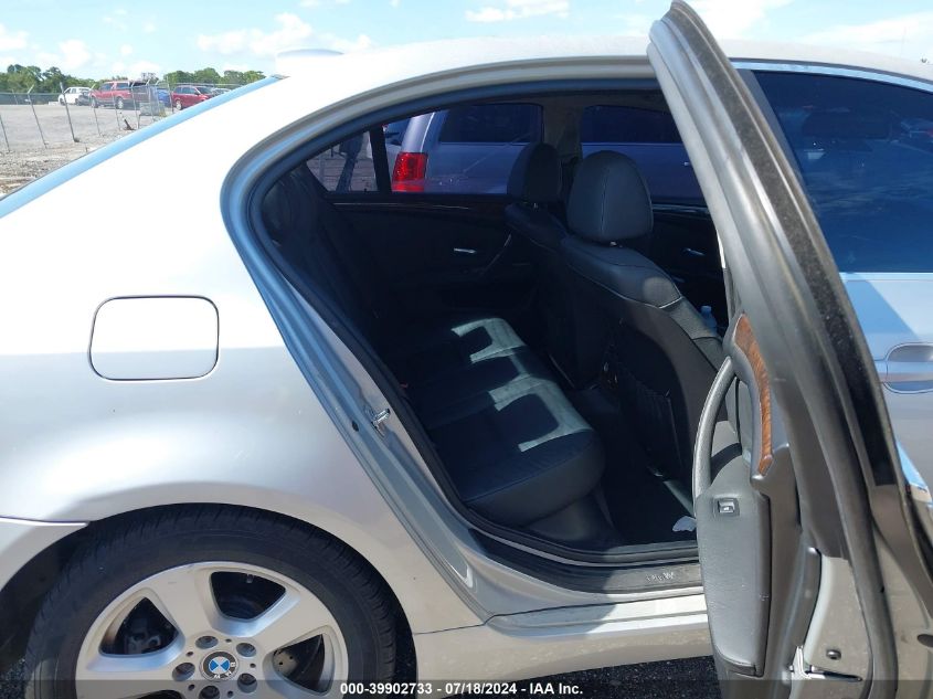 2008 BMW 535 Xi VIN: WBANV93598CW56434 Lot: 39902733