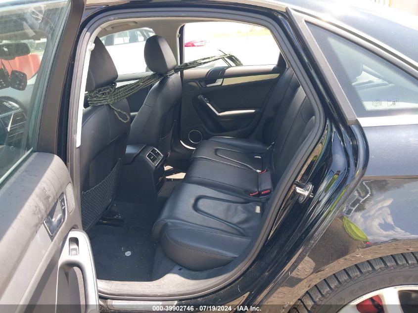 2013 Audi A4 2.0T Premium VIN: WAUFFAFL3DA167319 Lot: 39902746