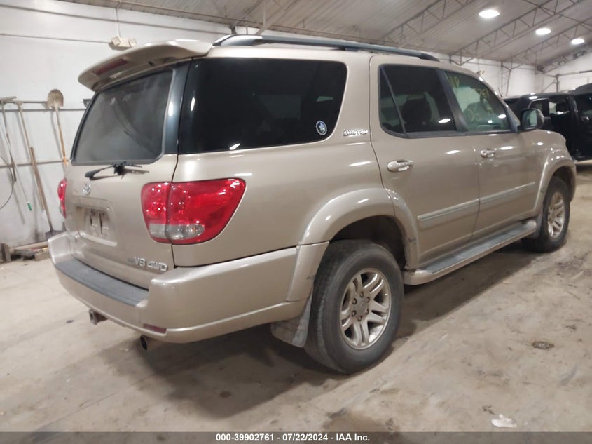 2006 Toyota Sequoia Limited V8 VIN: 5TDBT48A26S269837 Lot: 39902761
