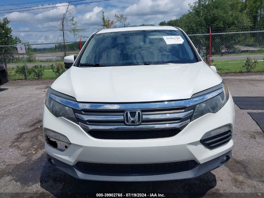 2018 Honda Pilot Exl VIN: 5FNYF6H54JB054036 Lot: 39902765