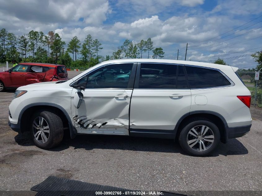 2018 Honda Pilot Exl VIN: 5FNYF6H54JB054036 Lot: 39902765