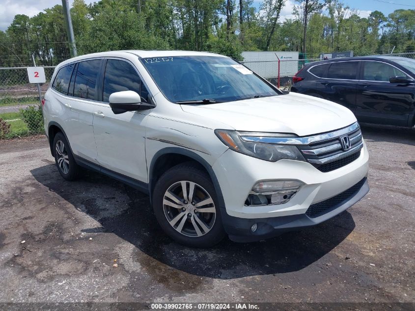 2018 Honda Pilot Exl VIN: 5FNYF6H54JB054036 Lot: 39902765