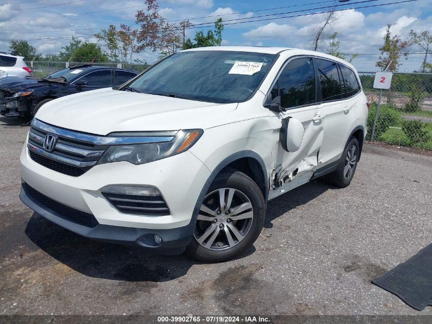 2018 Honda Pilot Exl VIN: 5FNYF6H54JB054036 Lot: 39902765