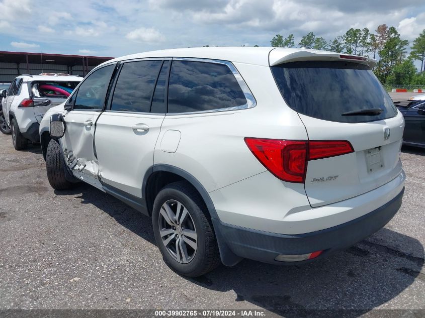 2018 Honda Pilot Exl VIN: 5FNYF6H54JB054036 Lot: 39902765