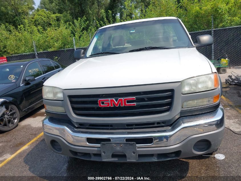 2007 GMC Sierra 2500Hd Classic Work Truck VIN: 1GTHC24U97E187996 Lot: 39902766