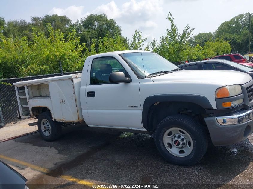 2007 GMC Sierra 2500Hd Classic Work Truck VIN: 1GTHC24U97E187996 Lot: 39902766