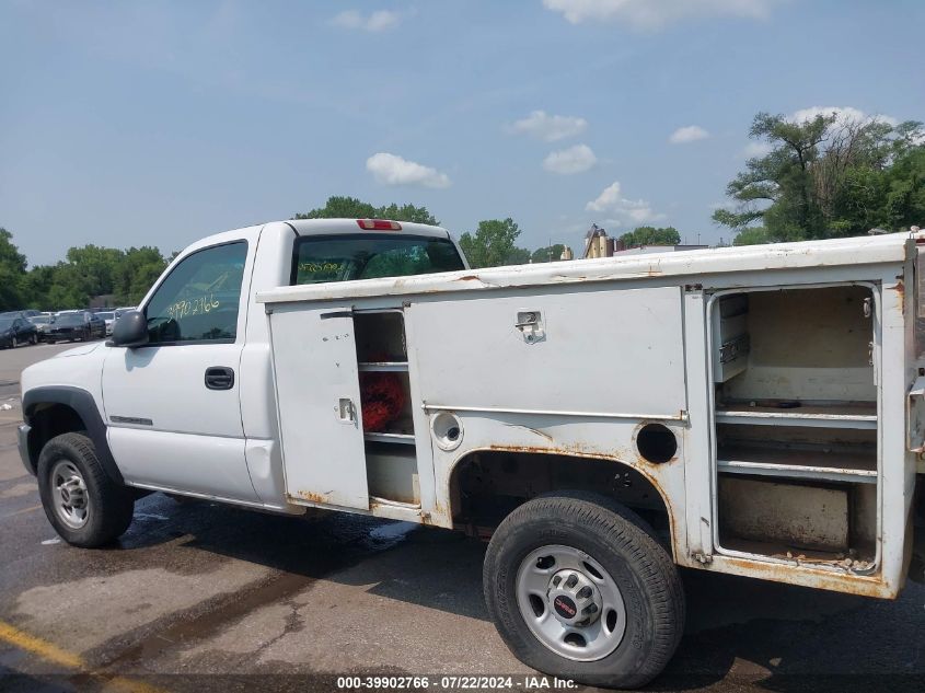 2007 GMC Sierra 2500Hd Classic Work Truck VIN: 1GTHC24U97E187996 Lot: 39902766