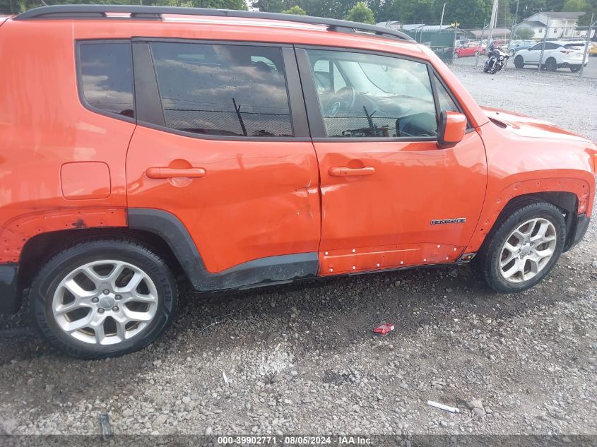 2016 Jeep Renegade Latitude VIN: ZACCJABT2GPD41217 Lot: 39902771