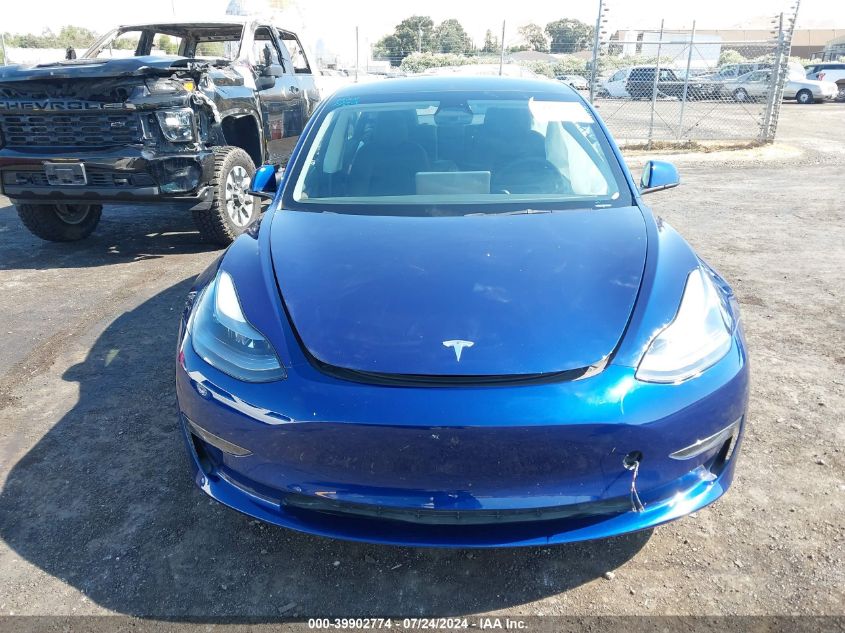 2023 Tesla Model 3 Rear-Wheel Drive VIN: 5YJ3E1EA3PF556918 Lot: 39902774