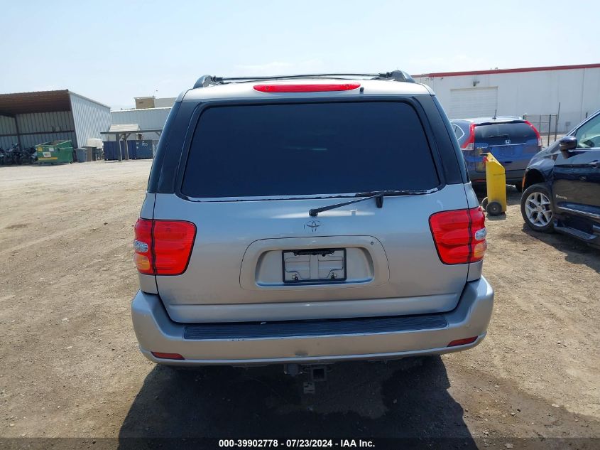 2003 Toyota Sequoia Sr5 VIN: 5TDZT34A43S153937 Lot: 39902778