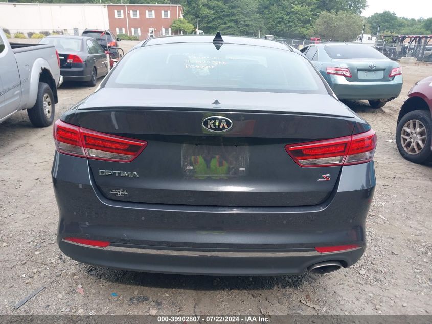 2018 Kia Optima S VIN: 5XXGT4L34JG220289 Lot: 39902807