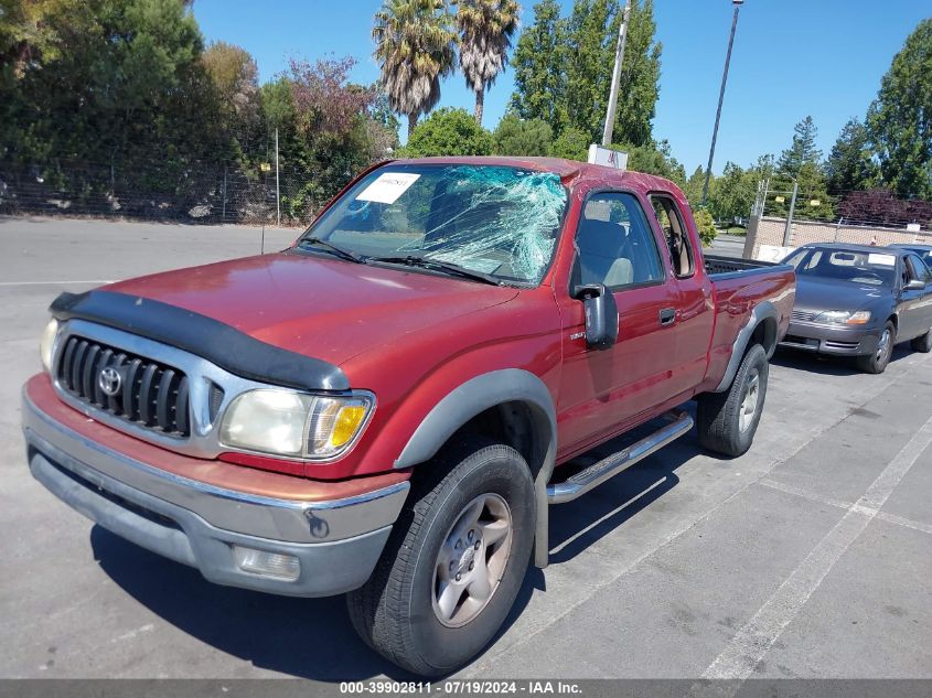 2001 Toyota Tacoma Prerunner V6 VIN: 5TESN92N41Z846916 Lot: 39902811