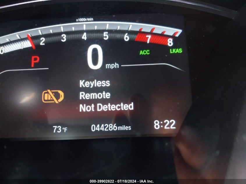 2019 Honda Cr-V Ex VIN: 5J6RW1H55KA048256 Lot: 39902822