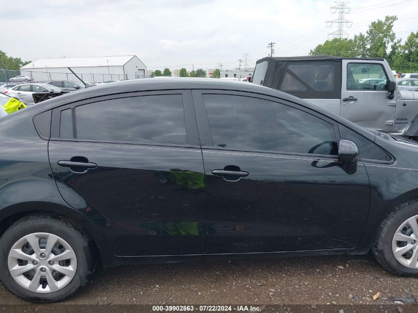 2013 Kia Rio Lx VIN: KNADM4A33D6123958 Lot: 39902863