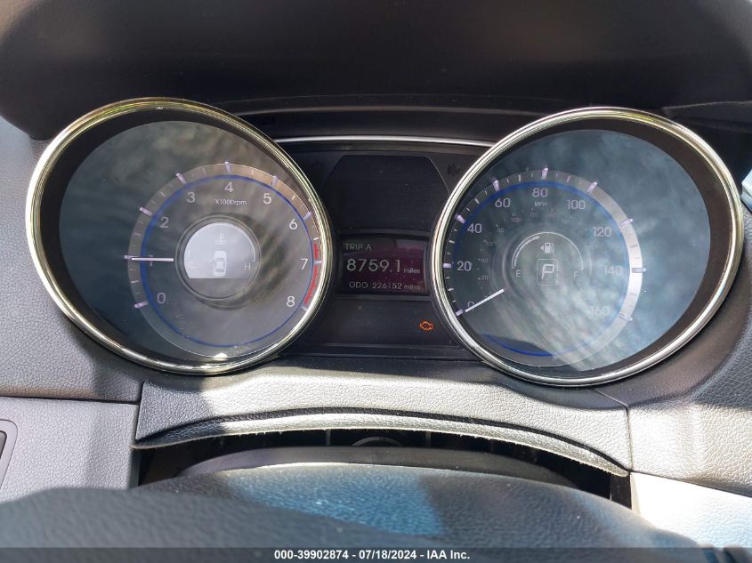 2012 Hyundai Sonata Limited 2.0T VIN: 5NPEC4ABXCH476378 Lot: 39902874