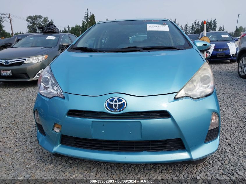 2013 Toyota Prius C Two VIN: JTDKDTB31D1035815 Lot: 39902883