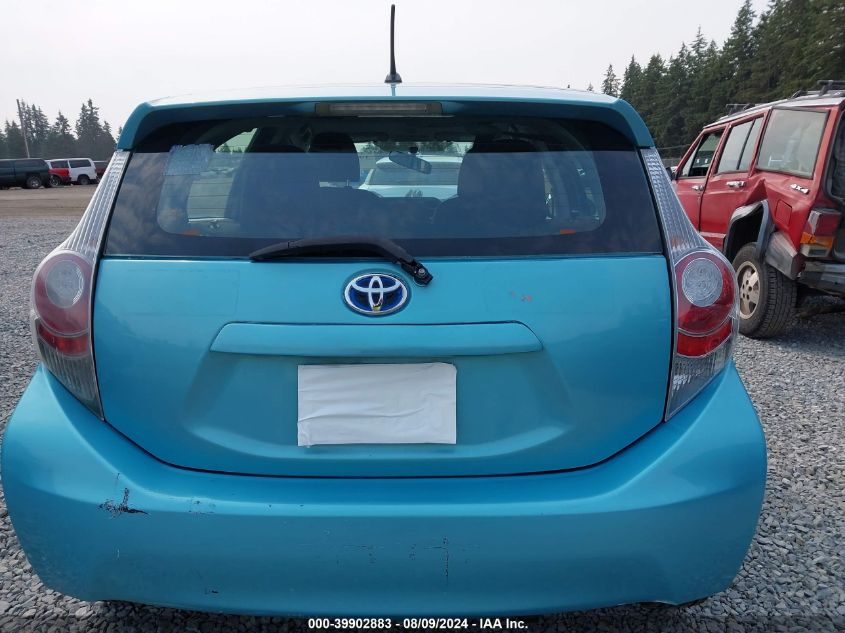 2013 Toyota Prius C Two VIN: JTDKDTB31D1035815 Lot: 39902883