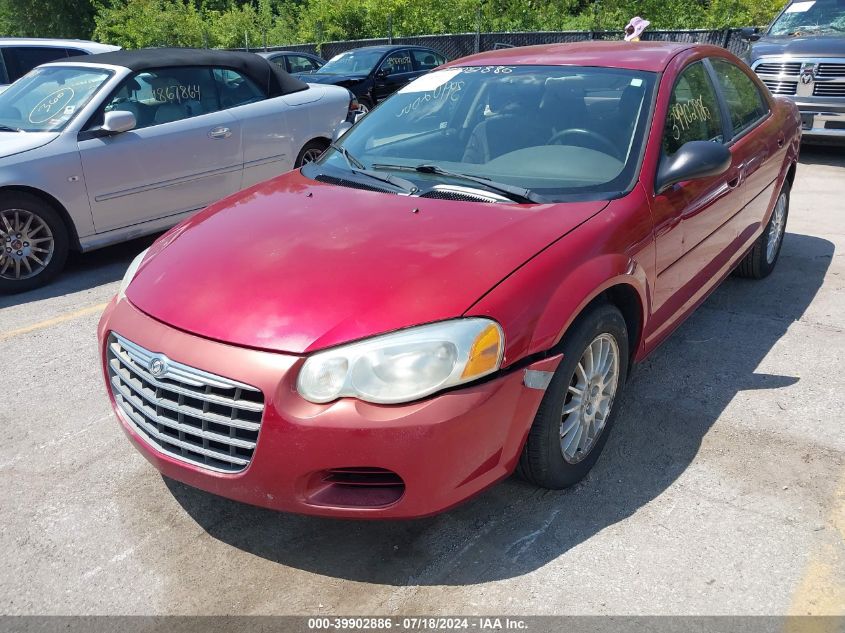 2006 Chrysler Sebring VIN: 1C3EL46X16N187919 Lot: 39902886