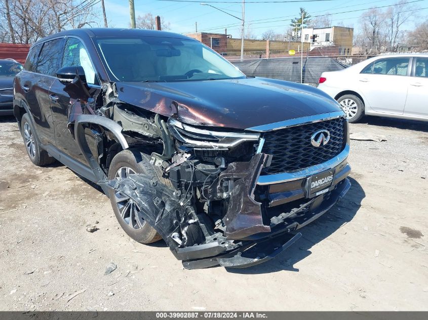 2022 Infiniti Qx60 Pure Awd VIN: 5N1DL1ES7NC336481 Lot: 39902887