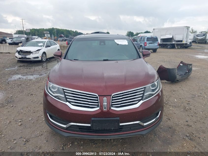 2016 Lincoln Mkx Select VIN: 2LMTJ6KR8GBL40465 Lot: 39902913