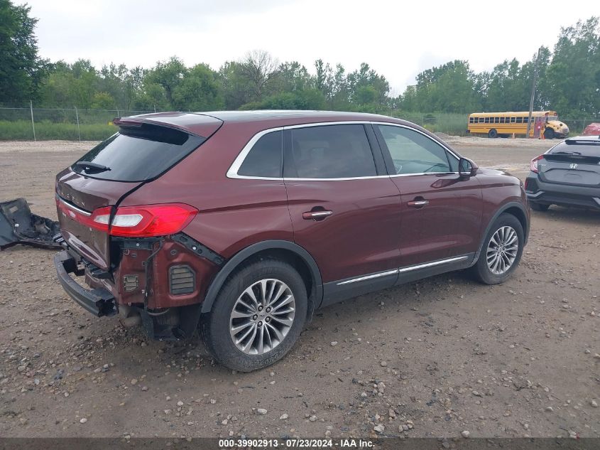 2016 Lincoln Mkx Select VIN: 2LMTJ6KR8GBL40465 Lot: 39902913