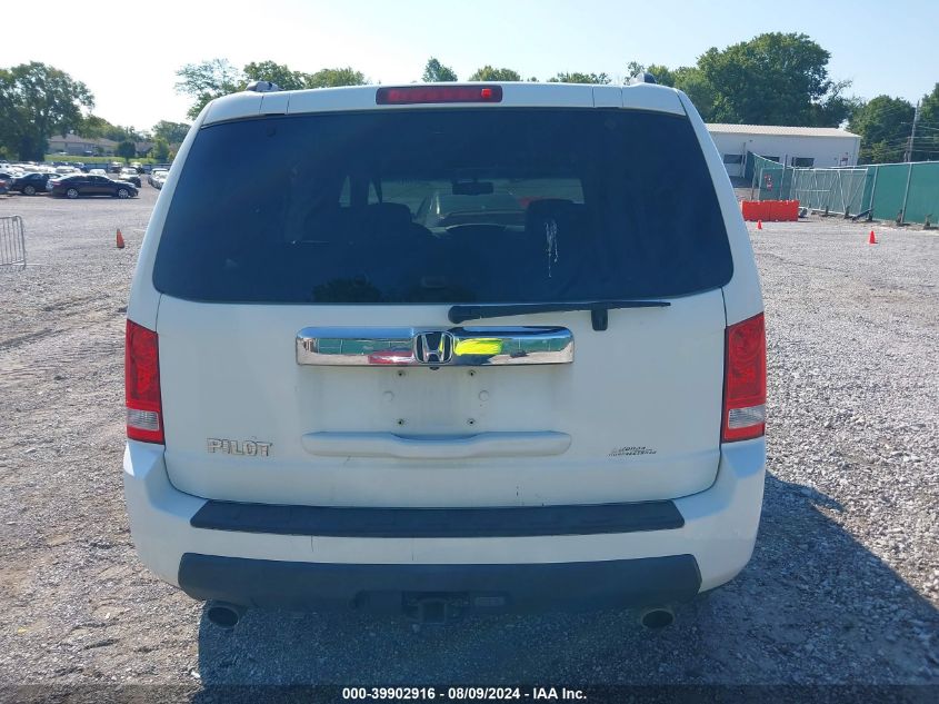 2011 Honda Pilot Ex-L VIN: 5FNYF3H53BB058563 Lot: 39902916