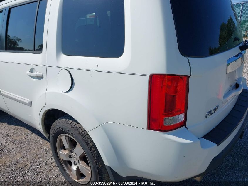 2011 Honda Pilot Ex-L VIN: 5FNYF3H53BB058563 Lot: 39902916