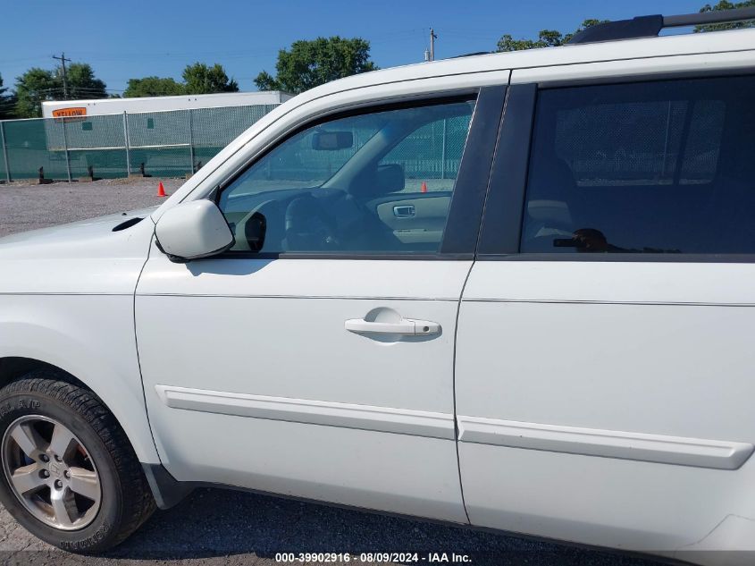 2011 Honda Pilot Ex-L VIN: 5FNYF3H53BB058563 Lot: 39902916