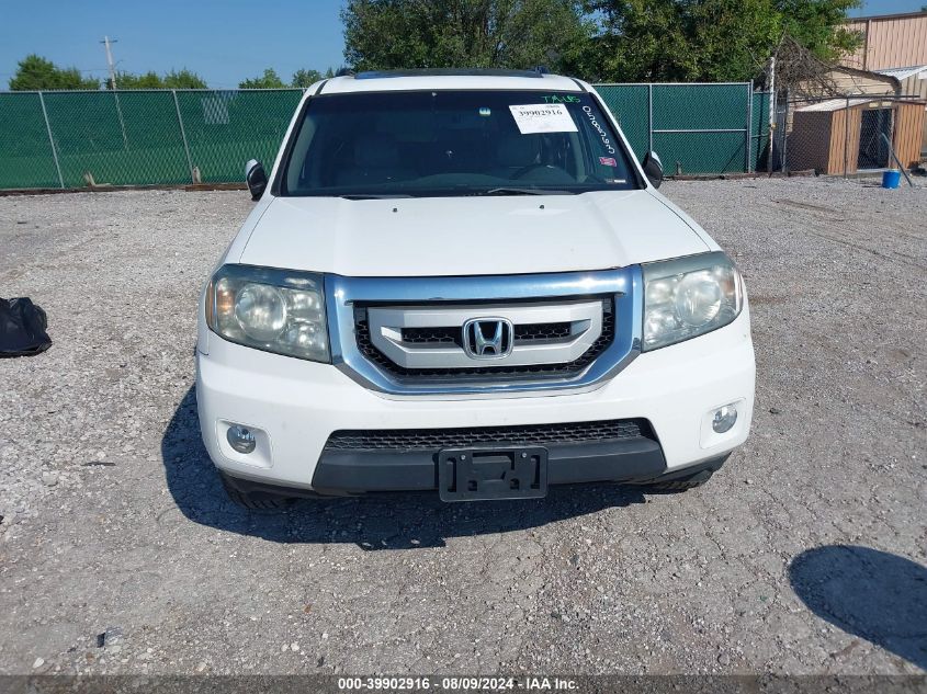 2011 Honda Pilot Ex-L VIN: 5FNYF3H53BB058563 Lot: 39902916