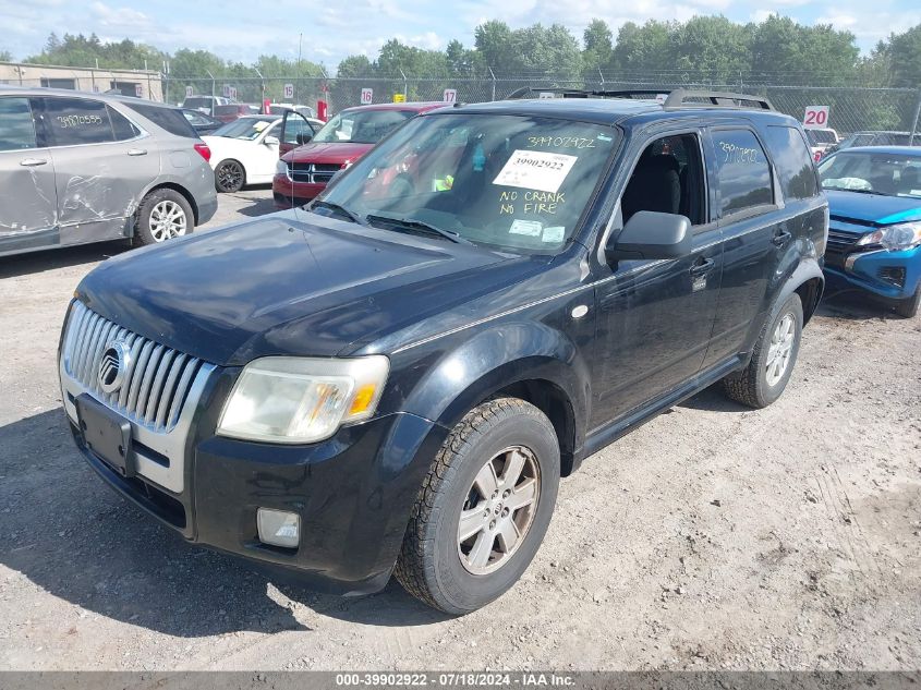 2009 Mercury Mariner I4 VIN: 4M2CU91759KJ00561 Lot: 39902922