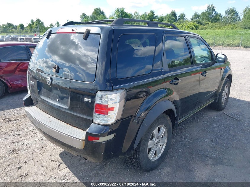 2009 Mercury Mariner I4 VIN: 4M2CU91759KJ00561 Lot: 39902922