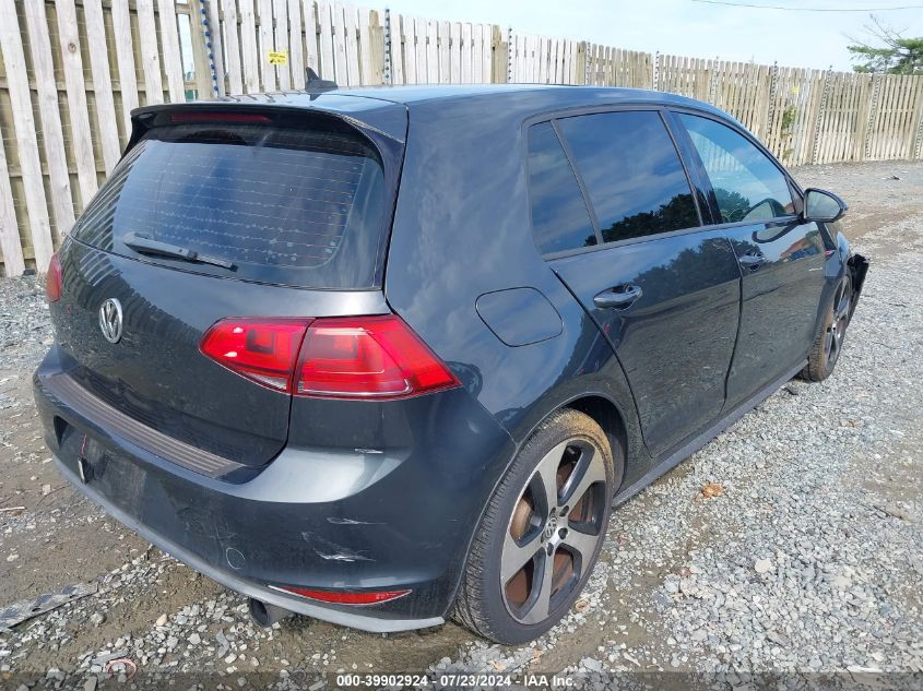 3VW4T7AU4FM1O2861 2015 Volkswagen Golf Gti