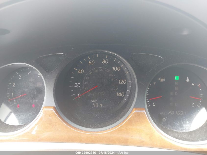 2005 Lexus Es 330 VIN: JTHBA30G355107007 Lot: 39902936