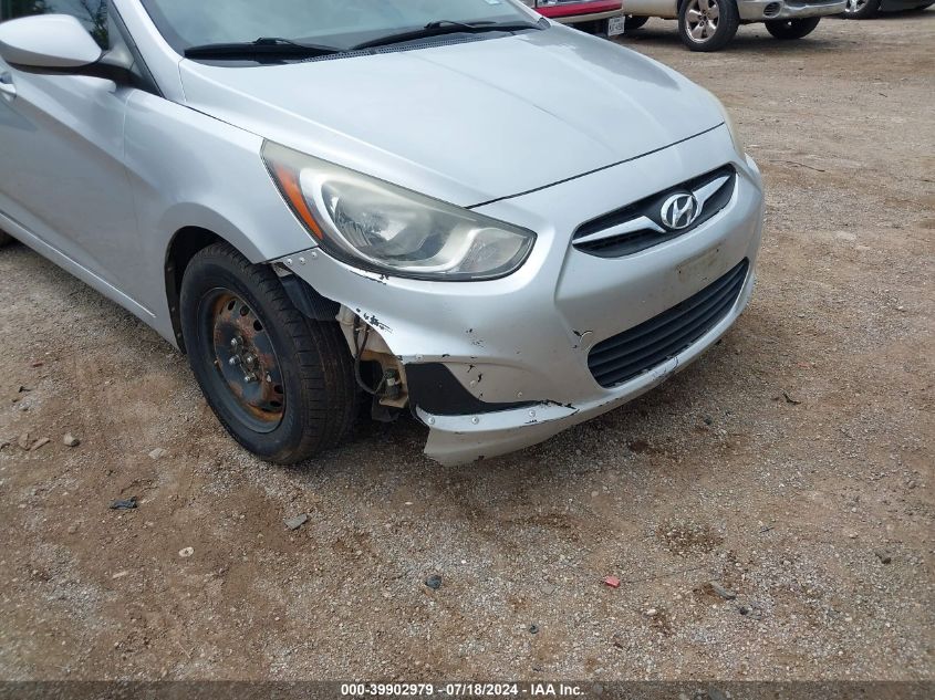 2013 Hyundai Accent Gls VIN: KMHCT4AEXDU462145 Lot: 39902979