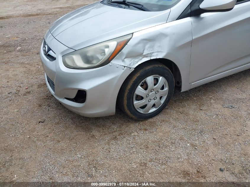 2013 Hyundai Accent Gls VIN: KMHCT4AEXDU462145 Lot: 39902979