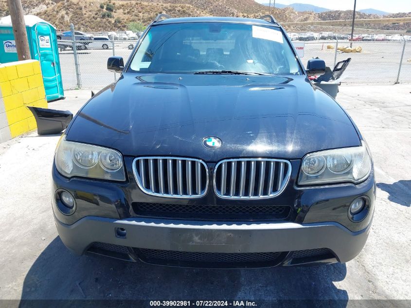 2009 BMW X3 xDrive30I VIN: WBXPC934X9WJ28123 Lot: 39902981