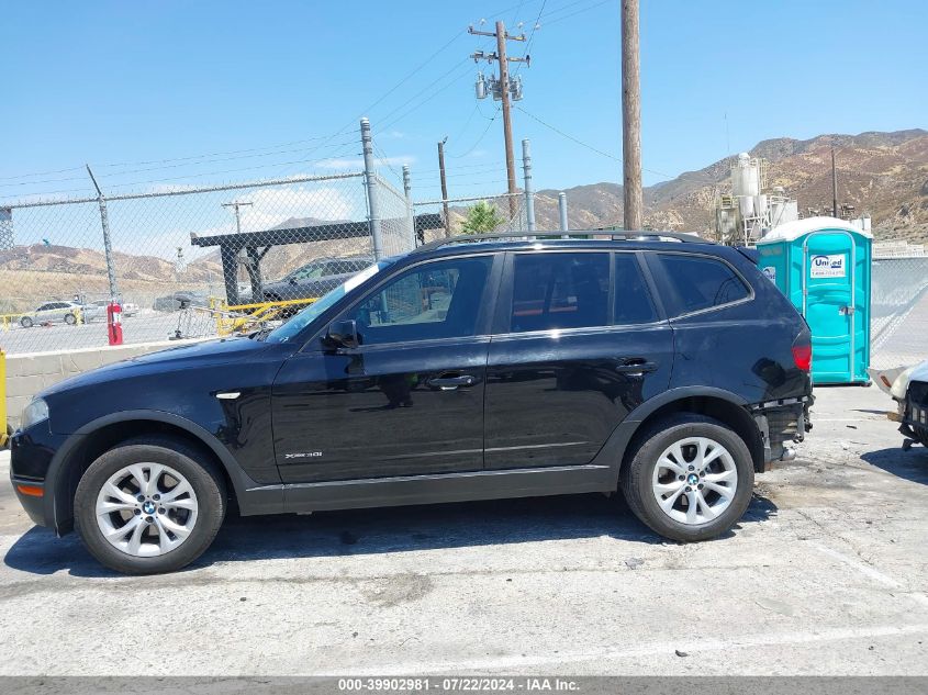 2009 BMW X3 xDrive30I VIN: WBXPC934X9WJ28123 Lot: 39902981