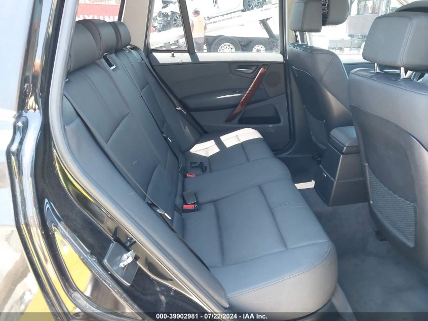 2009 BMW X3 xDrive30I VIN: WBXPC934X9WJ28123 Lot: 39902981