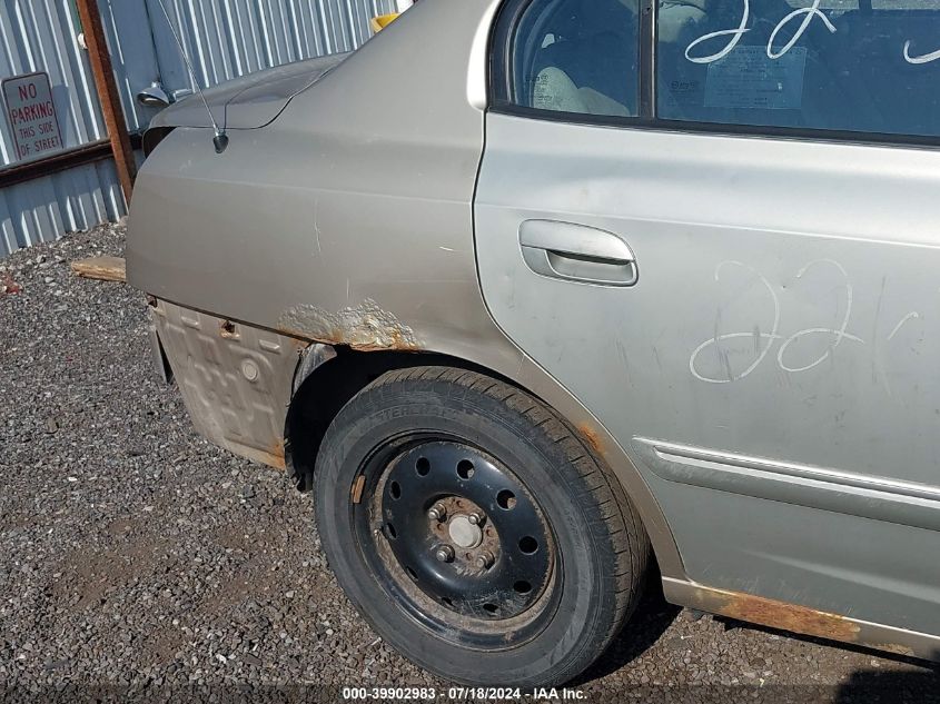 2001 Hyundai Elantra Gls VIN: KMHDN45D71U226838 Lot: 39902983