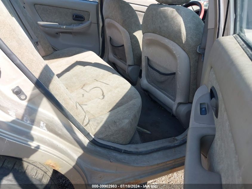 2001 Hyundai Elantra Gls VIN: KMHDN45D71U226838 Lot: 39902983