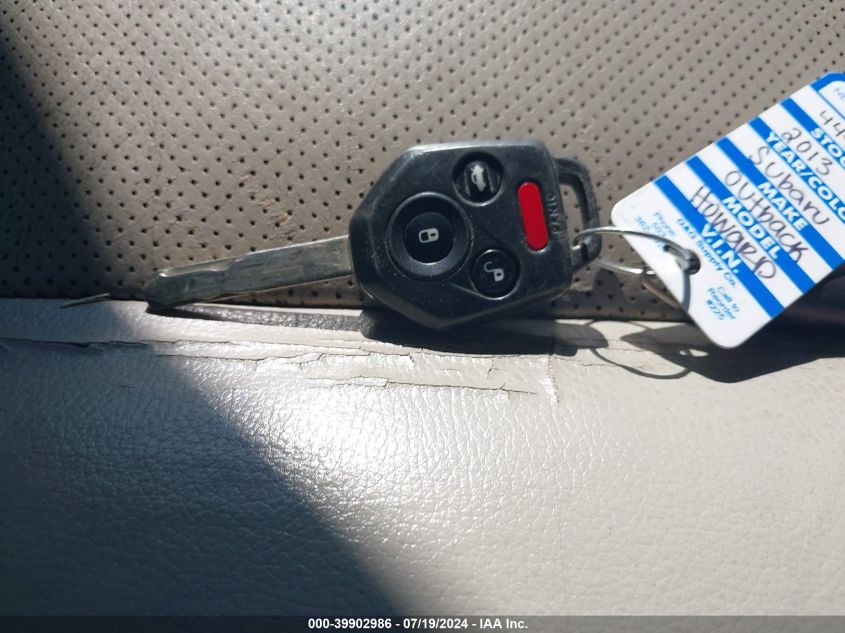 2013 Subaru Outback 2.5I Limited VIN: 4S4BRBKC9D3293334 Lot: 39902986