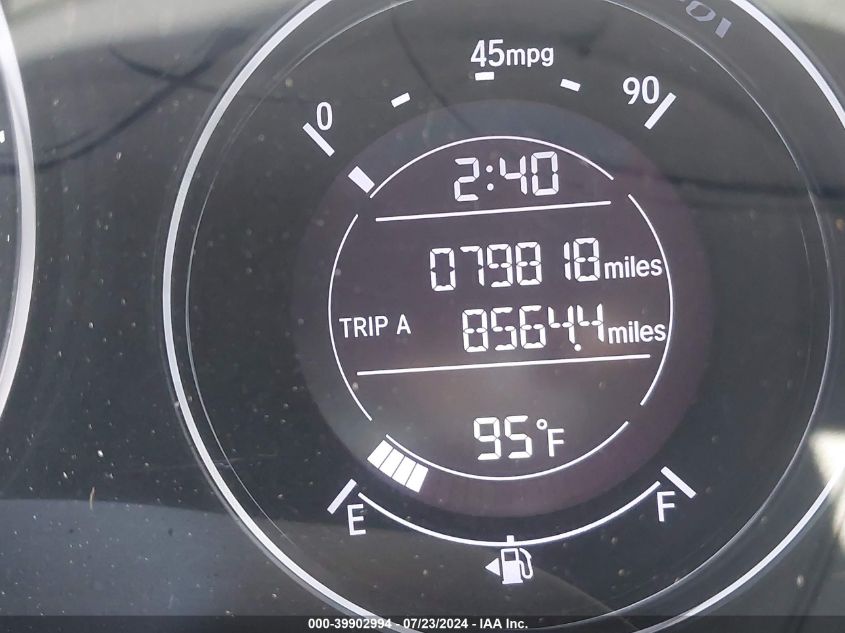 2018 Honda Hr-V Ex VIN: 3CZRU5H52JM710910 Lot: 39902994